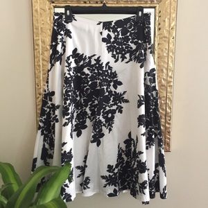 GAP Floral Midi Skirt